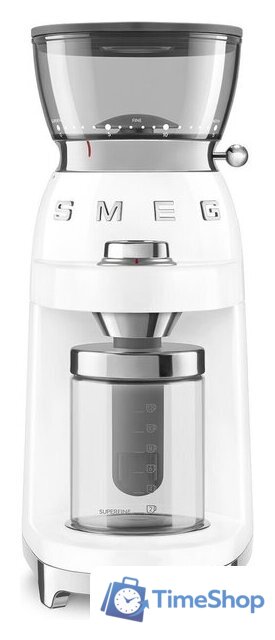 Электрическая кофемолка Smeg CGF03WHEU - Изображение №3 — Интернет-магазин Time-Shop