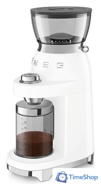 Электрическая кофемолка Smeg CGF03WHEU - Изображение №9 — Интернет-магазин Time-Shop