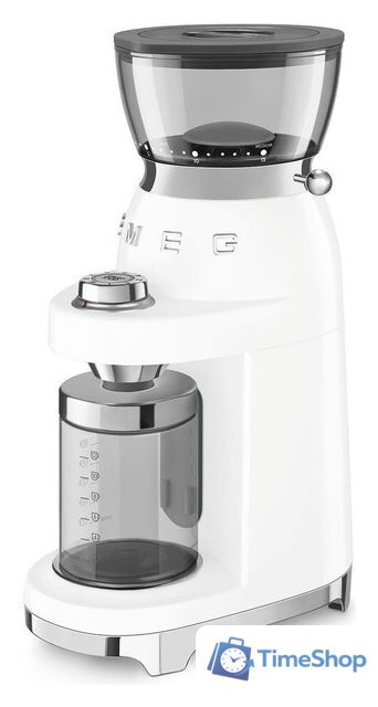 Электрическая кофемолка Smeg CGF03WHEU - Изображение №1 — Интернет-магазин Time-Shop
