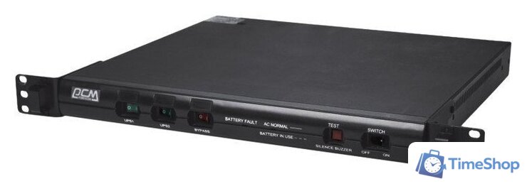 Источник бесперебойного питания Powercom King PRO RM KIN-1000AP-RM - Изображение №1 — Интернет-магазин Time-Shop