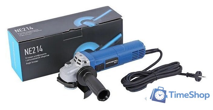 Угловая шлифмашина Nordberg NE214 - Изображение №1 — Интернет-магазин Time-Shop