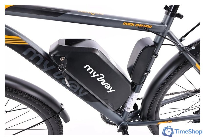 Электровелосипед MyWay Rock 240 Pro 29 р.21 (графитовый) - Изображение №21 — Интернет-магазин Time-Shop