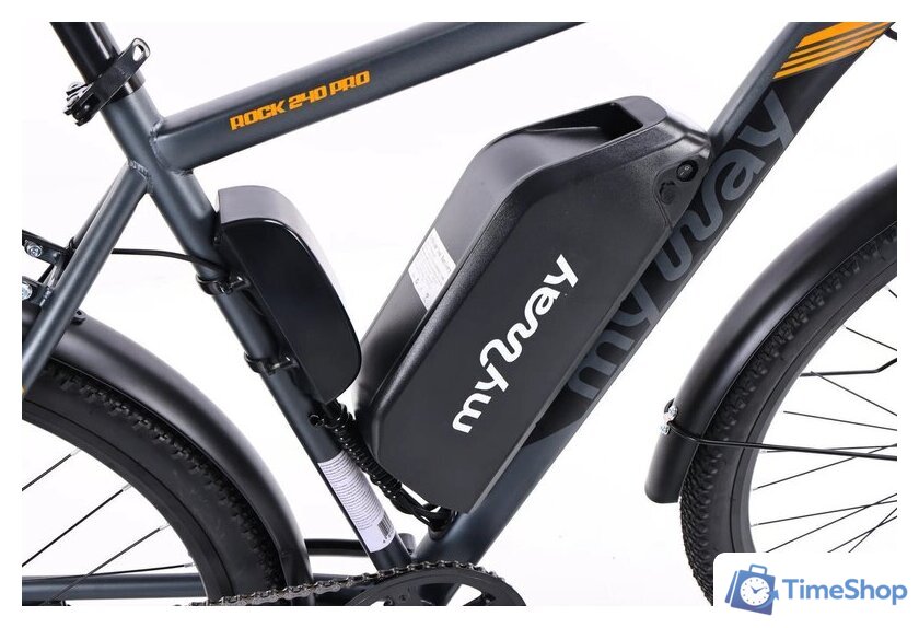 Электровелосипед MyWay Rock 240 Pro 29 р.21 (графитовый) - Изображение №14 — Интернет-магазин Time-Shop