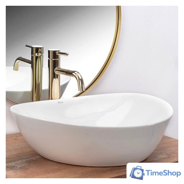 Умывальник Rea Andrea (белый) - Изображение №3 — Интернет-магазин Time-Shop