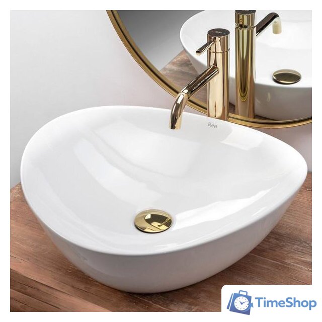 Умывальник Rea Andrea (белый) - Изображение №2 — Интернет-магазин Time-Shop