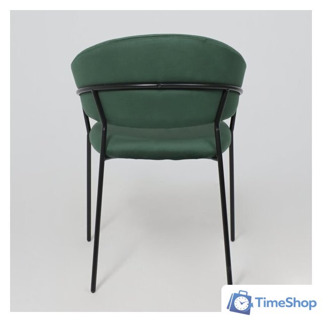 Стул с подлокотниками Алвест AV 433 (изумрудный бархат H-30/черный) - Изображение №10 — Интернет-магазин Time-Shop