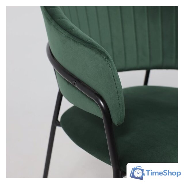 Стул с подлокотниками Алвест AV 433 (изумрудный бархат H-30/черный) - Изображение №12 — Интернет-магазин Time-Shop