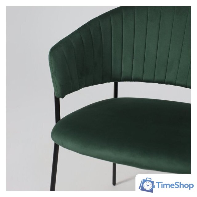 Стул с подлокотниками Алвест AV 433 (изумрудный бархат H-30/черный) - Изображение №13 — Интернет-магазин Time-Shop