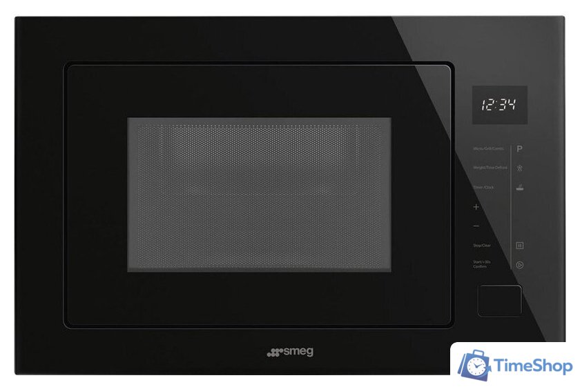 Микроволновая печь Smeg FMI025B3 - Изображение №1 — Интернет-магазин Time-Shop
