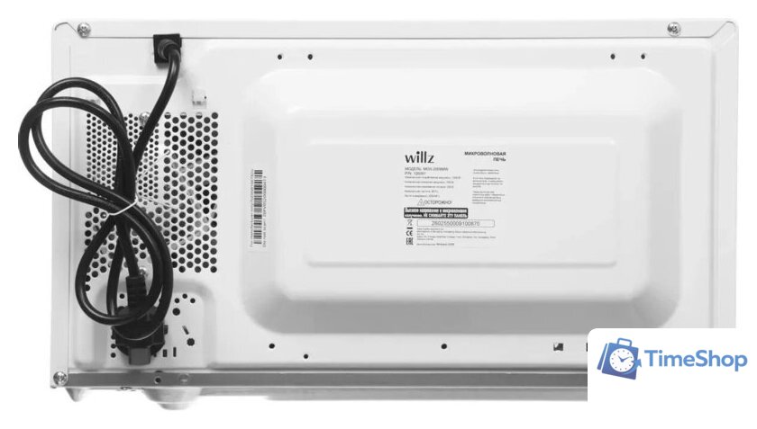 Микроволновая печь Willz MOS-2009MW - Изображение №6 — Интернет-магазин Time-Shop