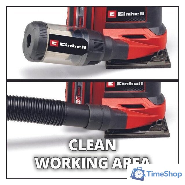 Эксцентриковая шлифмашина Einhell TE-OS 18/113 Li - Solo 4460731 (без АКБ) - Изображение №9 — Интернет-магазин Time-Shop