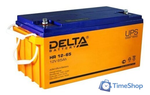 Аккумулятор для ИБП Delta HR 12-65 (12В/65 А·ч) - Изображение №1 — Интернет-магазин Time-Shop