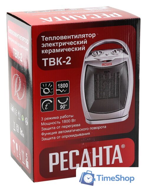 Тепловентилятор Ресанта ТВК-2 - Изображение №6 — Интернет-магазин Time-Shop