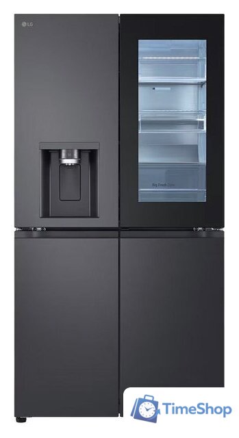 Четырёхдверный холодильник LG GC-X24FFCBB - Изображение №1 — Интернет-магазин Time-Shop