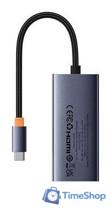 USB-хаб Baseus UltraJoy Series 6-Port Hub B00052807813-01 - Изображение №3 — Интернет-магазин Time-Shop
