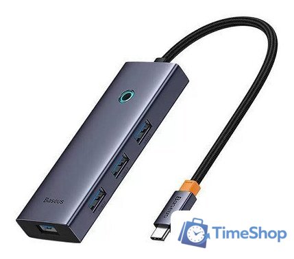 USB-хаб Baseus UltraJoy Series 6-Port Hub B00052807813-01 - Изображение №1 — Интернет-магазин Time-Shop