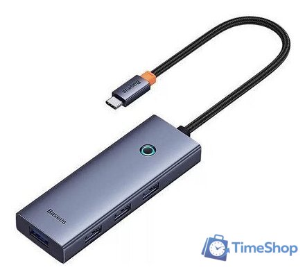 USB-хаб Baseus UltraJoy Series 6-Port Hub B00052807813-01 - Изображение №5 — Интернет-магазин Time-Shop