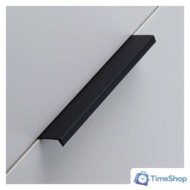 Готовая кухня ВерсоМебель Эко-2 1.2x2.7 левая (дуб крафт белый/антрацит/ст.мрамор итальянский) - Изображение №7 — Интернет-магазин Time-Shop