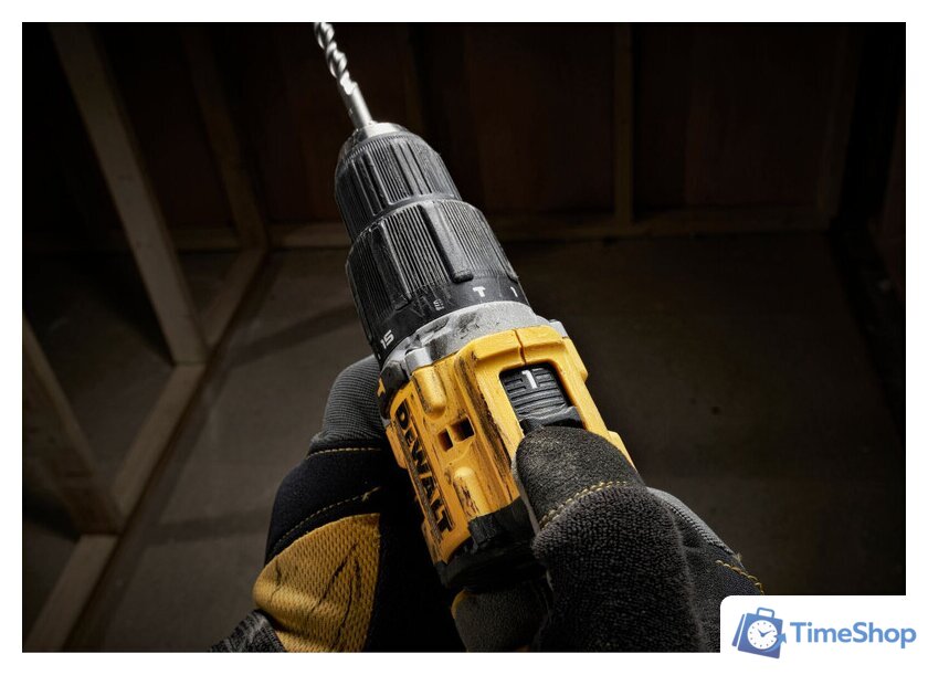 Ударная дрель-шуруповерт DeWalt DCD100YP2T (с 2-мя АКБ 5 Ач, кейс) - Изображение №12 — Интернет-магазин Time-Shop