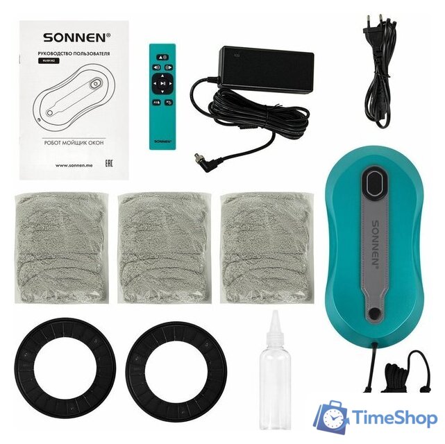 Робот для мытья окон Sonnen Tech RWC-124 Dual Spray - Изображение №19 — Интернет-магазин Time-Shop