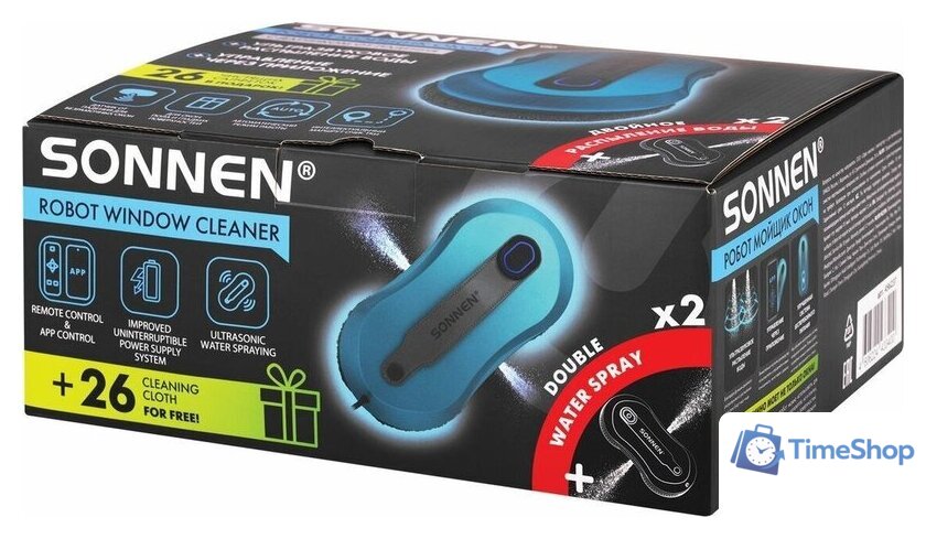 Робот для мытья окон Sonnen Tech RWC-124 Dual Spray - Изображение №22 — Интернет-магазин Time-Shop
