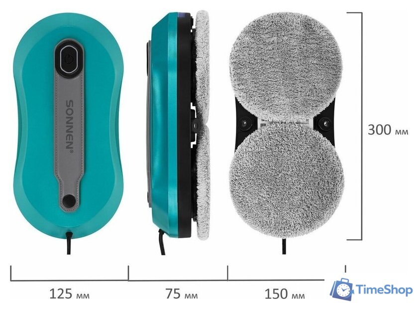 Робот для мытья окон Sonnen Tech RWC-124 Dual Spray - Изображение №24 — Интернет-магазин Time-Shop