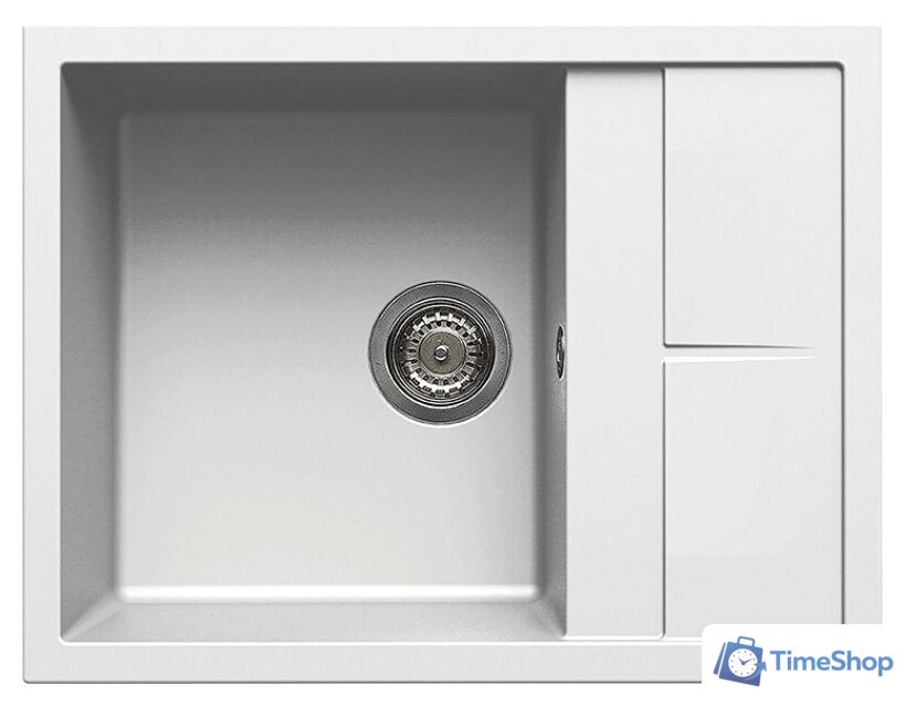 Кухонная мойка Elleci Unico 125 Bianco Titano 68 - Изображение №1 — Интернет-магазин Time-Shop
