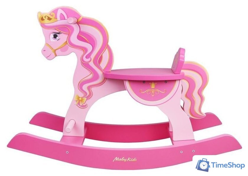 Качалка Moby Kids Лошадка Принцесса 67510 - Изображение №2 — Интернет-магазин Time-Shop