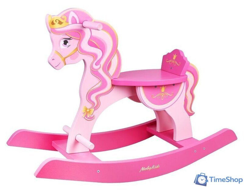 Качалка Moby Kids Лошадка Принцесса 67510 - Изображение №1 — Интернет-магазин Time-Shop