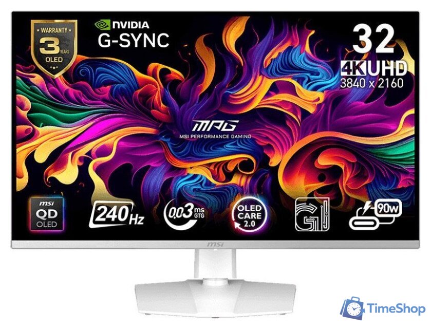 Игровой монитор MSI MPG 321URXW QD-OLED - Изображение №1 — Интернет-магазин Time-Shop