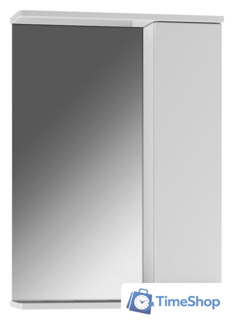  Айсберг Шкаф с зеркалом для ванной Контраст 50 (правый) - Изображение №1 — Интернет-магазин Time-Shop