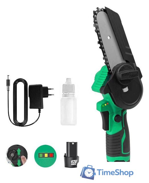 Аккумуляторная пила Zitrek GreenSaw 12 082-1859 (с 2-мя АКБ) - Изображение №1 — Интернет-магазин Time-Shop