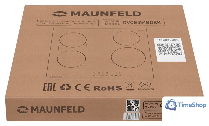Варочная панель MAUNFELD CVCE594BDBK - Изображение №13 — Интернет-магазин Time-Shop