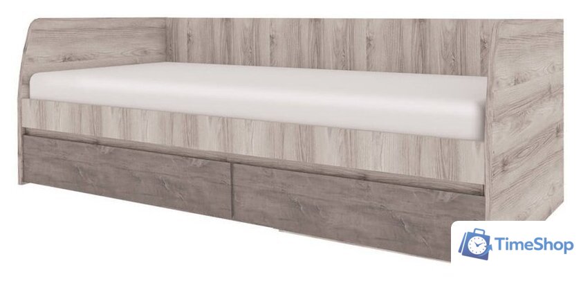 Кровать Anrex Jazz 90-2 90x200 (каштан найроби/оникс) - Изображение №1 — Интернет-магазин Time-Shop