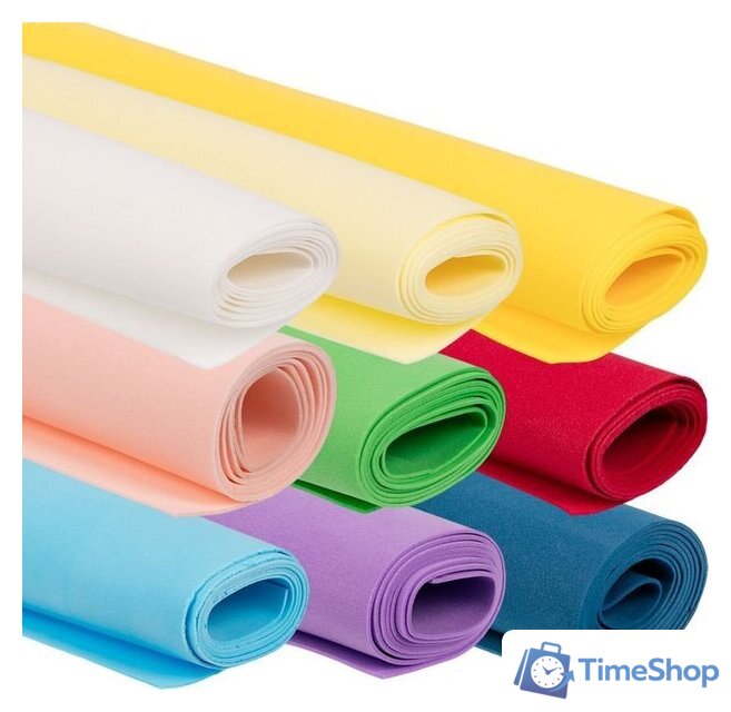  Blumentag EVA 30 Пластичная замша 1 мм 60x70 см (черный 195) - Изображение №4 — Интернет-магазин Time-Shop