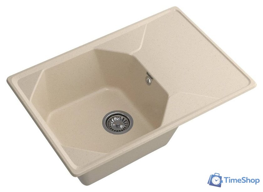 Кухонная мойка GranFest GF-U-740L (кашемир) - Изображение №2 — Интернет-магазин Time-Shop