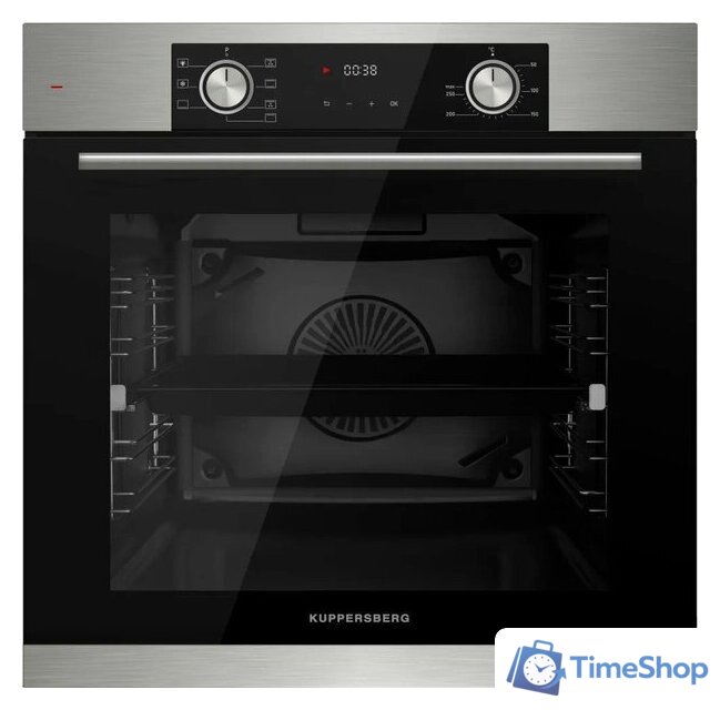Электрический духовой шкаф KUPPERSBERG HF 608 BX - Изображение №1 — Интернет-магазин Time-Shop