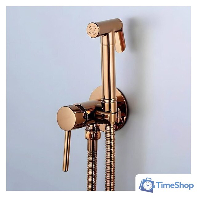 Гигиенический душ Rea Lungo Loop REA-B6523 (розовое золото) - Изображение №4 — Интернет-магазин Time-Shop