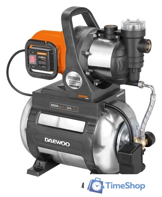 Насосная станция Daewoo Power DAS 6000/24 Inox - Изображение №1 — Интернет-магазин Time-Shop