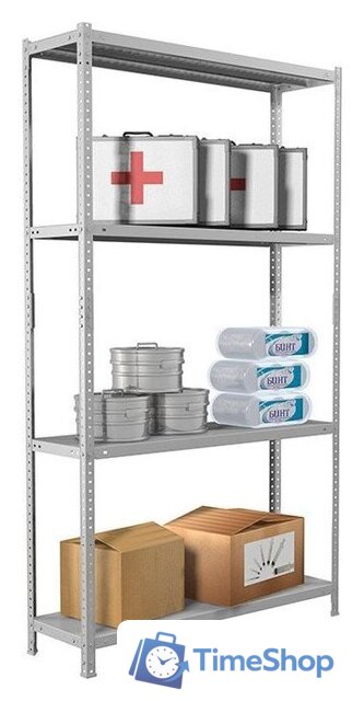 Стеллаж Практик MS Standart 150KD/75x40/4 - Изображение №1 — Интернет-магазин Time-Shop