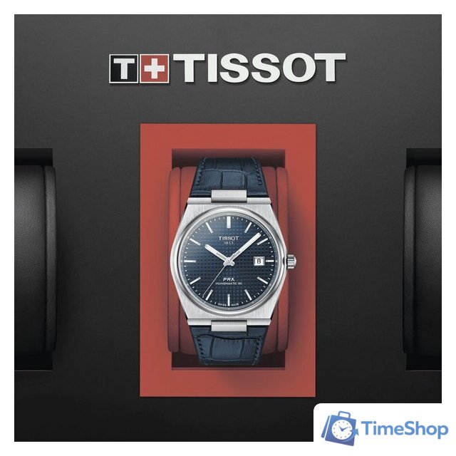 Наручные часы Tissot PRX Powermatic 80 T137.407.16.041.00 - Изображение №5 — Интернет-магазин Time-Shop