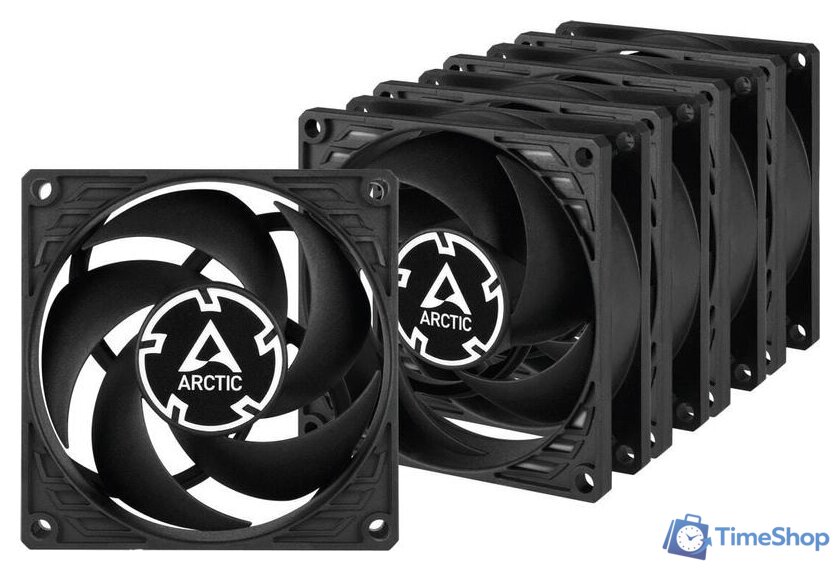 Комплект вентиляторов для корпуса Arctic P8 PWM PST ACFAN00154A (5 шт) - Изображение №12 — Интернет-магазин Time-Shop