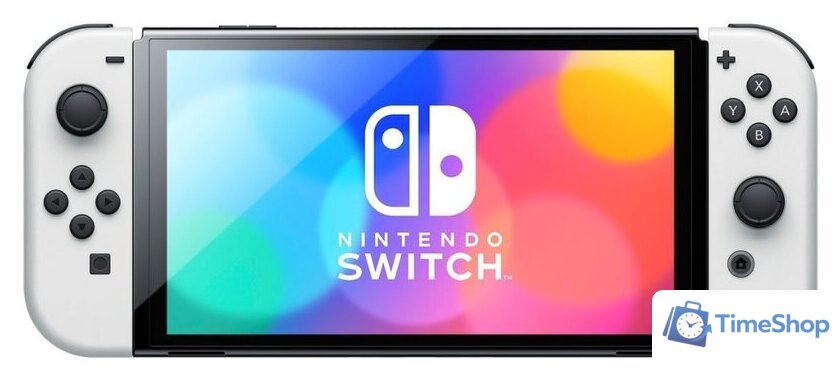 Игровая приставка Nintendo Switch OLED (белый) - Изображение №2 — Интернет-магазин Time-Shop