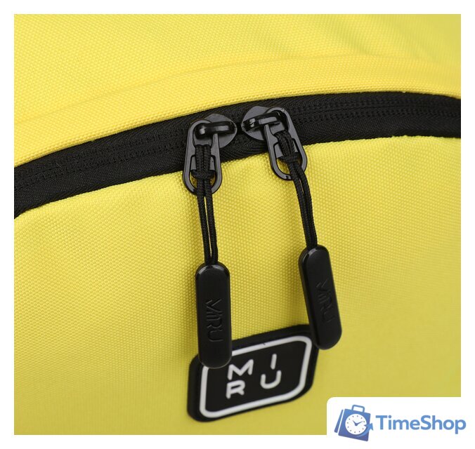 Городской рюкзак Miru City Extra Backpack 15.6 (желтый) - Изображение №3 — Интернет-магазин Time-Shop