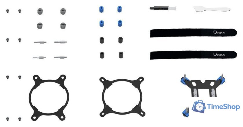 Система жидкостного охлаждения для процессора Ocypus Delta L24 BK ARGB V2 (черный) - Изображение №6 — Интернет-магазин Time-Shop
