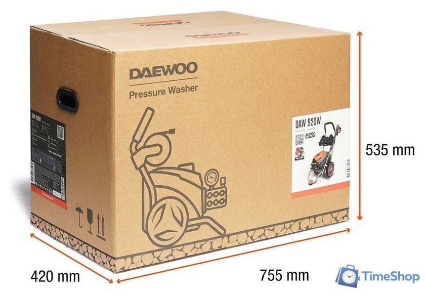 Мойка высокого давления Daewoo Power DAW 920W - Изображение №20 — Интернет-магазин Time-Shop