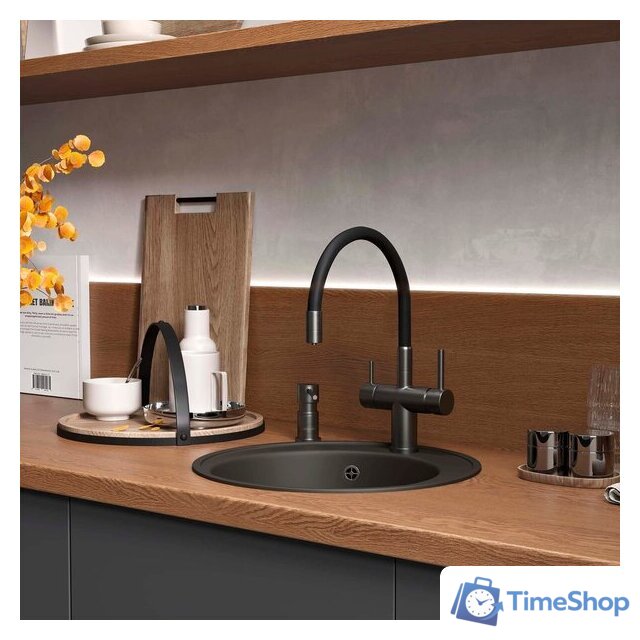 Кухонная мойка Reflexion Arena RF0148BL - Изображение №2 — Интернет-магазин Time-Shop