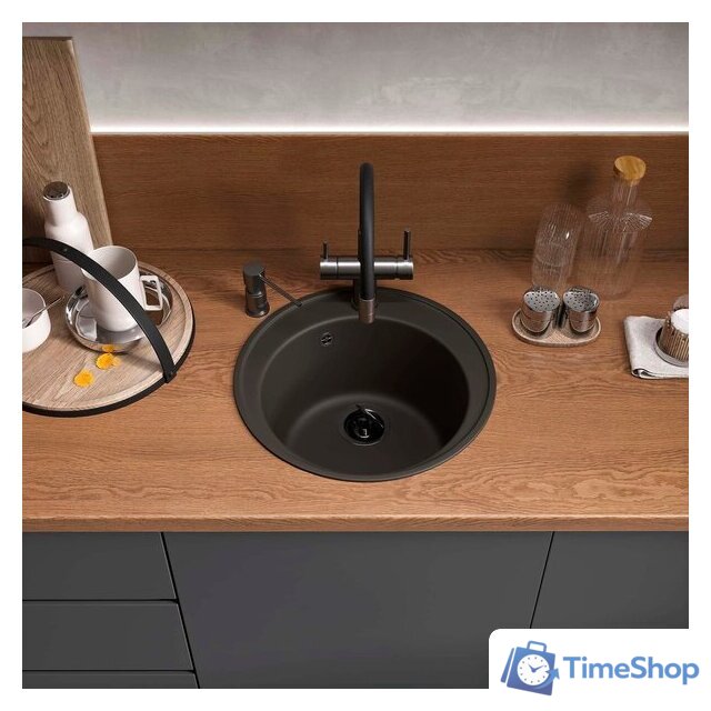 Кухонная мойка Reflexion Arena RF0148BL - Изображение №3 — Интернет-магазин Time-Shop