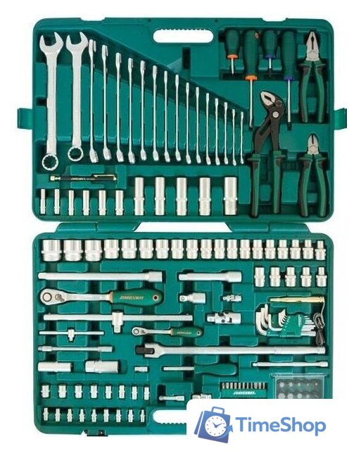 Универсальный набор инструментов Jonnesway S04H524142S (142 предмета) - Изображение №2 — Интернет-магазин Time-Shop