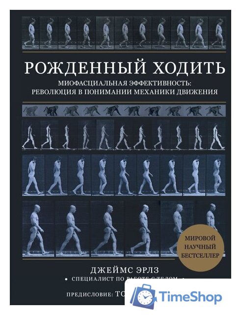 Книга издательства Эксмо. Рожденный ходить. Миофасциальная эффективность: революция в понимании механики движения (Эрлз Джеймс) - Изображение №1 — Интернет-магазин Time-Shop